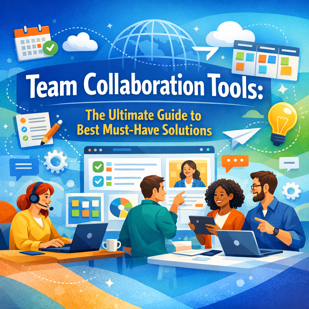 Illustration of Team Collaboration Tools: The Ultimate Guide to Best Must-Have Solutions