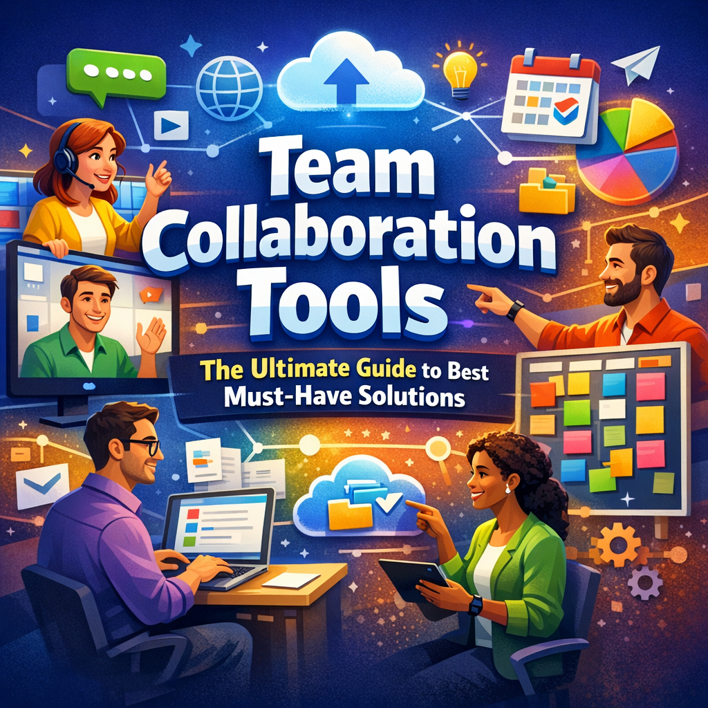 Illustration of Team Collaboration Tools: The Ultimate Guide to Best Must-Have Solutions
