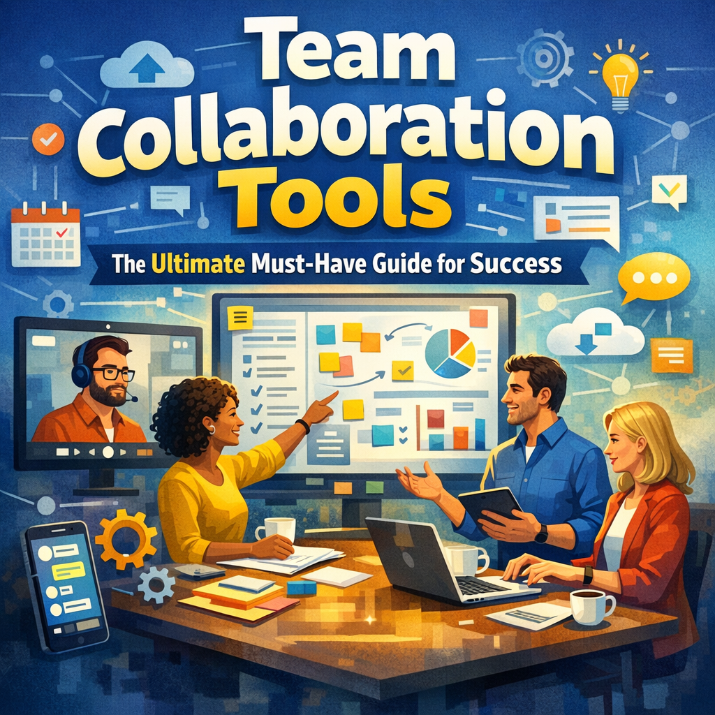 Illustration of Team Collaboration Tools: The Ultimate Must-Have Guide for Success