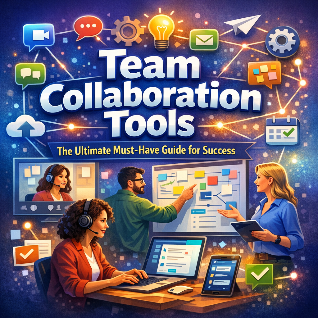Illustration of Team Collaboration Tools: The Ultimate Must-Have Guide for Success