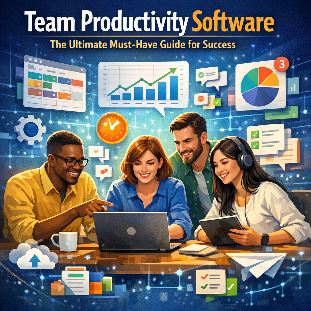 Illustration of Team Productivity Software: The Ultimate Must-Have Guide for Success