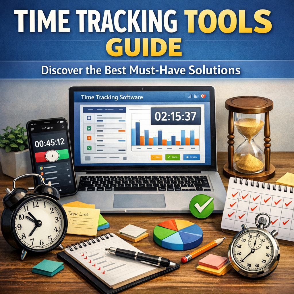 Illustration of Time Tracking Tools Guide: Discover the Best Must-Have Solutions