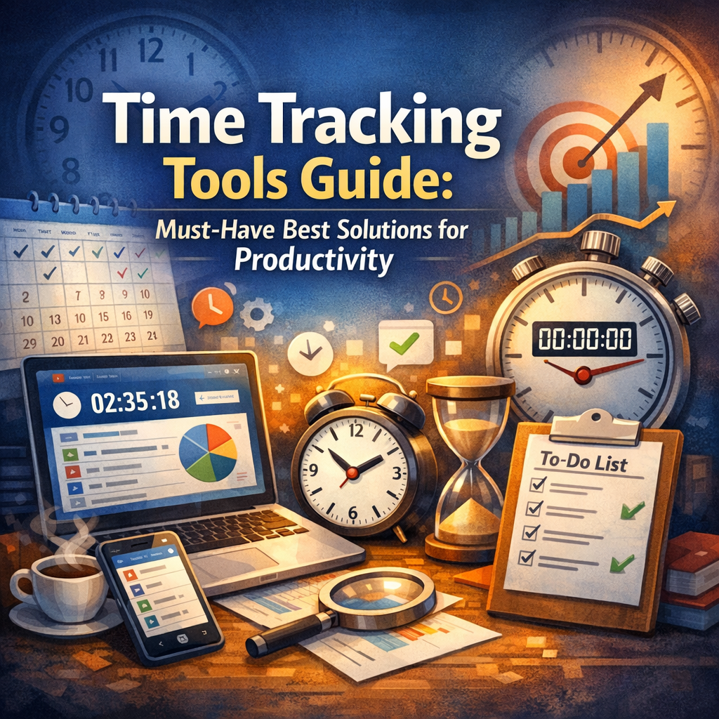 Illustration of Time Tracking Tools Guide: Must-Have Best Solutions for Productivity