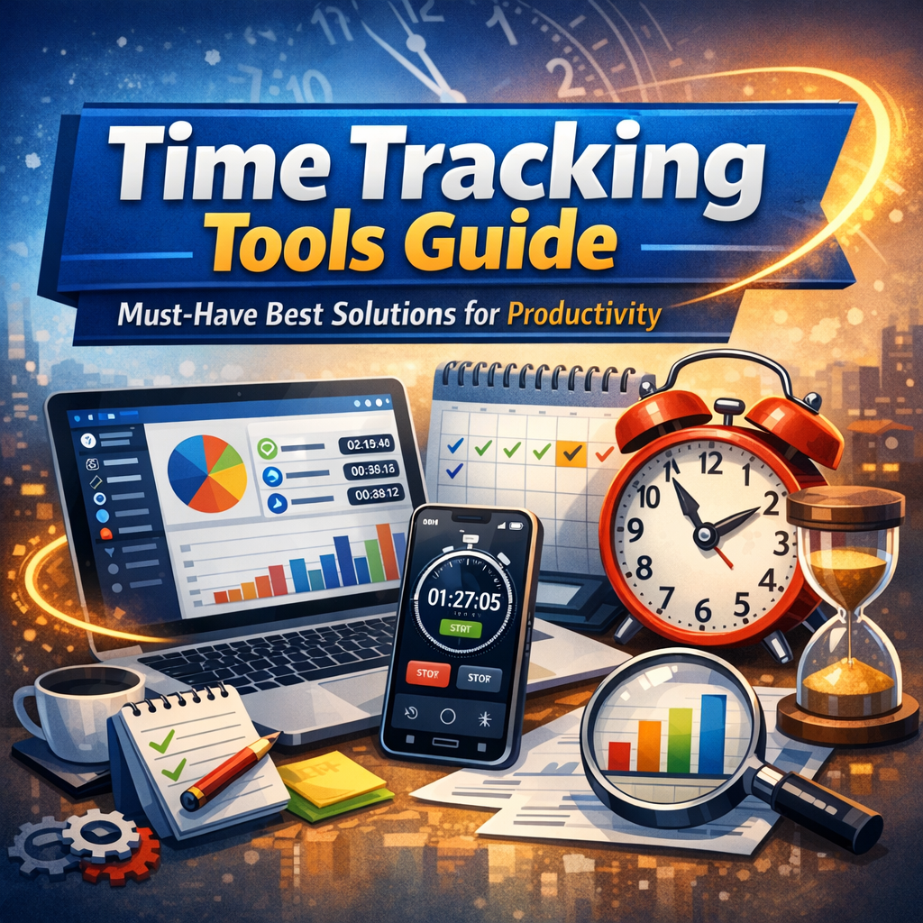 Illustration of Time Tracking Tools Guide: Must-Have Best Solutions for Productivity