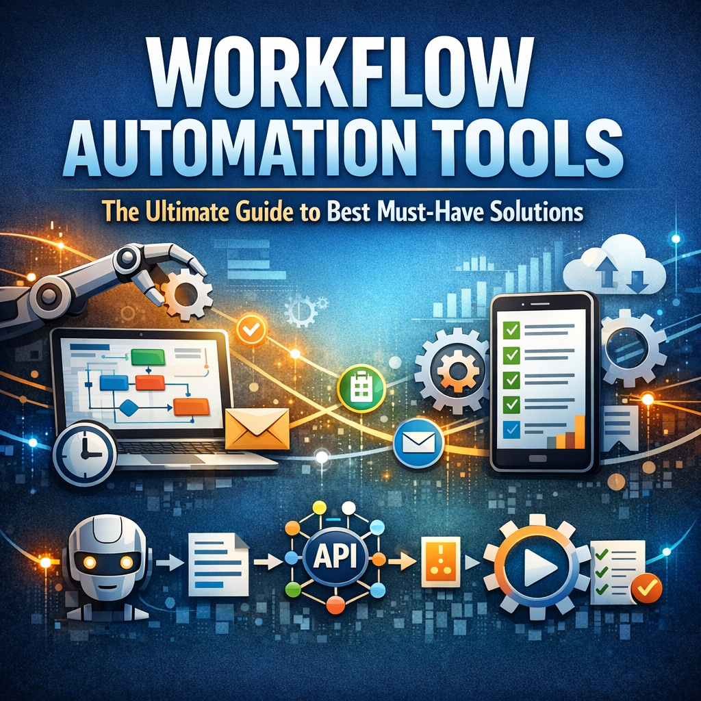 Illustration of Workflow Automation Tools: The Ultimate Guide to Best Must-Have Solutions