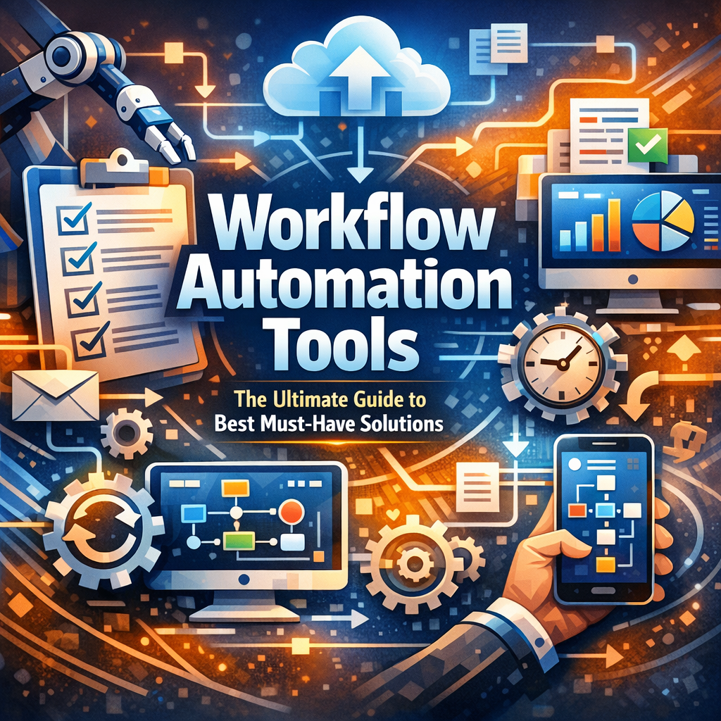 Illustration of Workflow Automation Tools: The Ultimate Guide to Best Must-Have Solutions