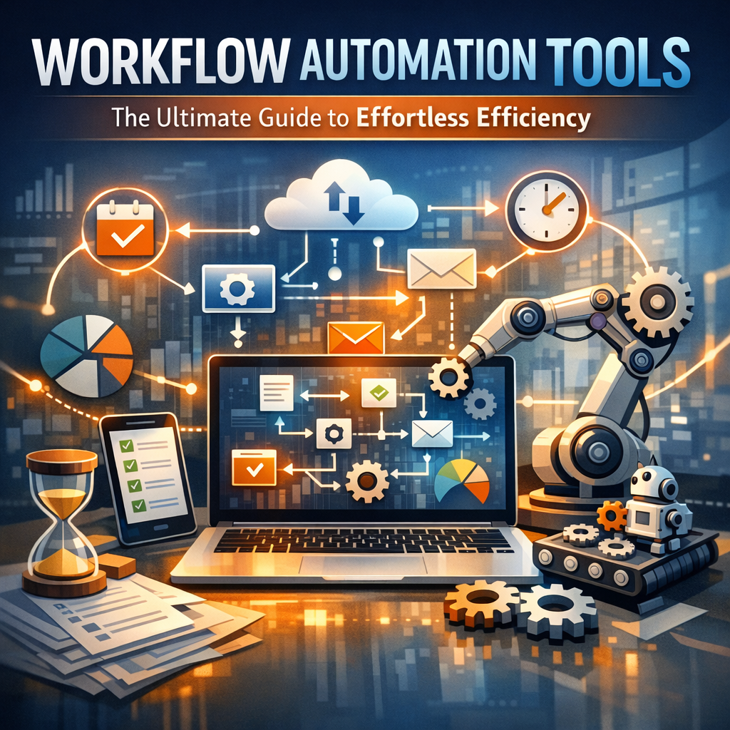 Illustration of Workflow Automation Tools: The Ultimate Guide to Effortless Efficiency