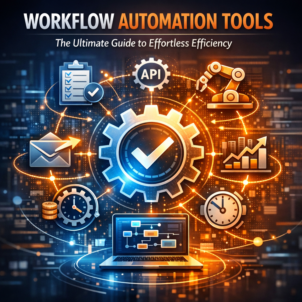 Illustration of Workflow Automation Tools: The Ultimate Guide to Effortless Efficiency