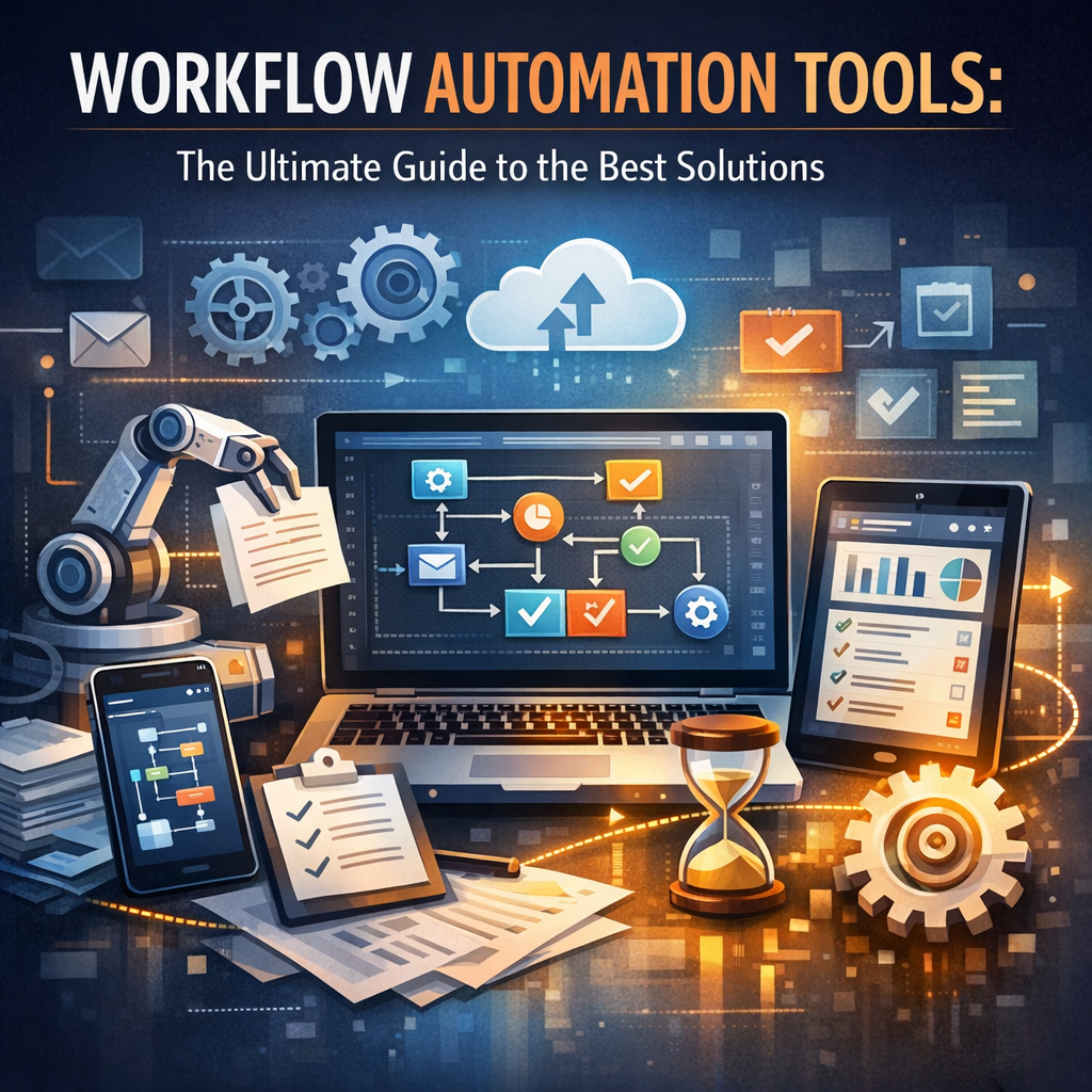 Illustration of Workflow Automation Tools: The Ultimate Guide to the Best Solutions