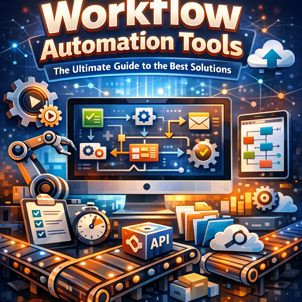 Illustration of Workflow Automation Tools: The Ultimate Guide to the Best Solutions