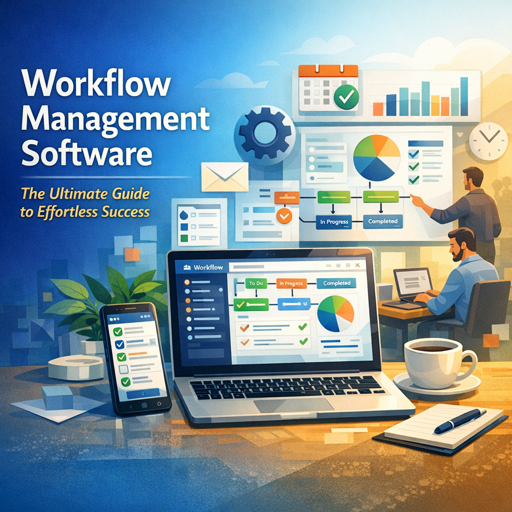 Illustration of Workflow Management Software: The Ultimate Guide to Effortless Success